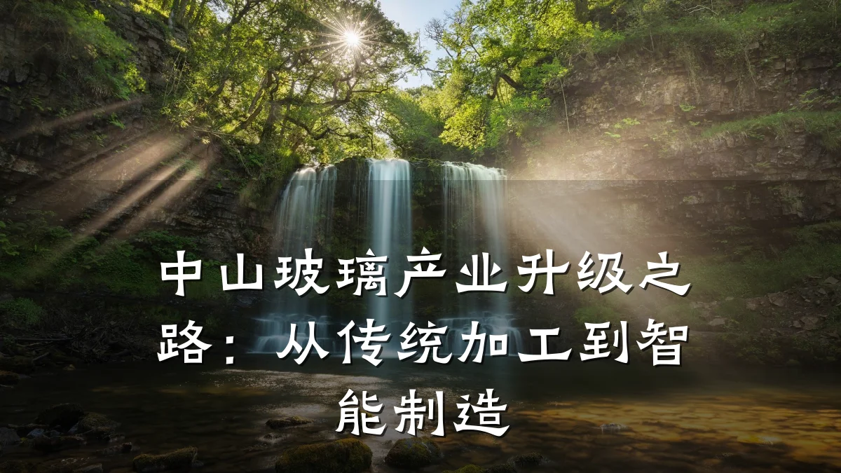 中山玻璃产业升级之路:从传统加工到智能制造